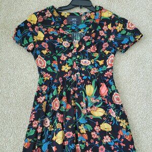 Anthropologie Maeve Bloedel Floral Dress Size 6P